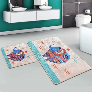 Niyanna Badrumsmatta 2-pack Flerfärgad - Textil & mattor Populärt val