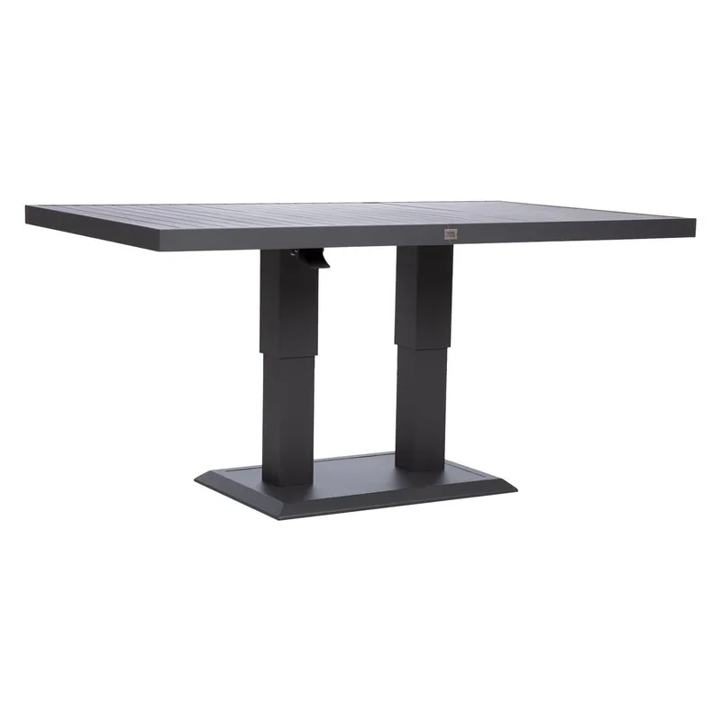 Bord Tomson 150x90x52-75 cm mörkgrå - Utemöbler Beställ nu
