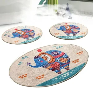 Endast denna vecka Niyanna Badrumsmatta 3-pack Flerfärgad - Textil & mattor