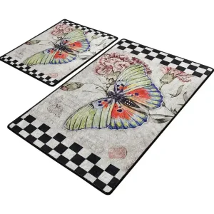 Niyanna Badrumsmatta 2-pack Flerfärgad - Textil & mattor Begränsat antal