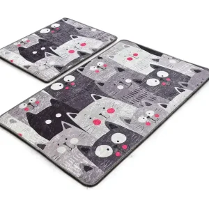 Extra rabatt Niyanna Badrumsmatta 2-pack Flerfärgad - Textil & mattor
