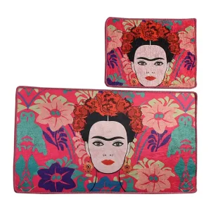 Handla nu Niyanna Badrumsmatta 2-pack Flerfärgad - Textil & mattor