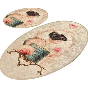 Niyanna Badrumsmatta 2-pack Flerfärgad - Textil & mattor Rabatter