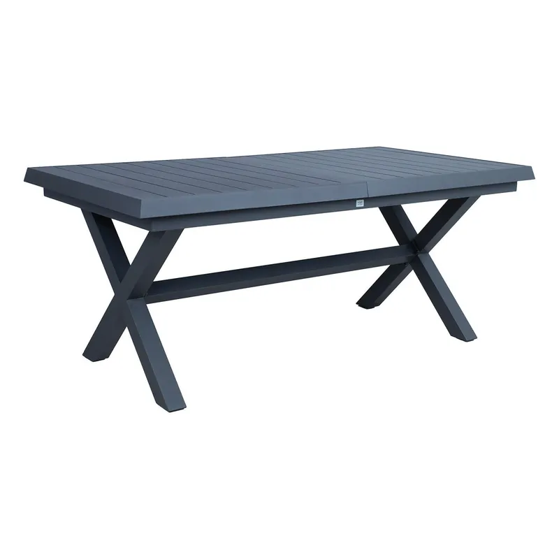 Bord Columbus 183/243x100x76 mörkgrå - Utemöbler Begränsad tid