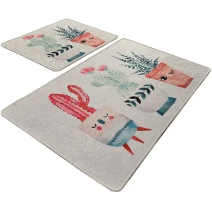 Kundfavorit Niyanna Badrumsmatta 2-pack Flerfärgad - Textil & mattor