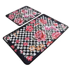 Niyanna Badrumsmatta 2-pack Flerfärgad - Textil & mattor Utförsäljning