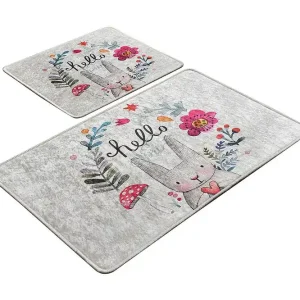 Erbjudande Niyanna Badrumsmatta 2-pack Flerfärgad - Textil & mattor