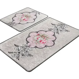 Kampanj Niyanna Badrumsmatta 2-pack Flerfärgad - Textil & mattor