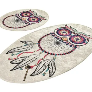 Niyanna Badrumsmatta 2-pack Flerfärgad - Textil & mattor Trygg betalning