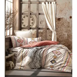 Populärt val Bäddset Cotton Box Ranforce Röd - Textil & mattor