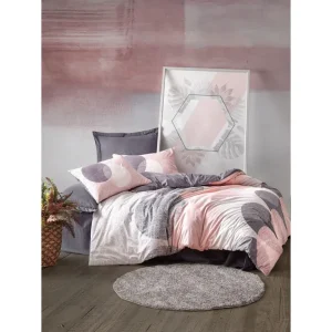 Cotton Box Ranforce Bäddset Grå - Textil & mattor risnedsättning