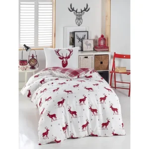 Kampanjpris Bäddset Eponj Home Röd - Textil & mattor