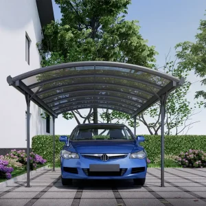 Nedsatt pris Carport 15 m² | 505 x 303 cm | Singelbilsparkering | Modern & elegant skyddslösning - Hus & renovering