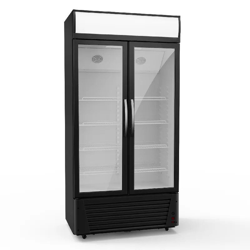 Begränsat antal Displaykyl 618L | Energieffektiv & låsbar dryckeskyl | 100x61x195 cm - Hushåll