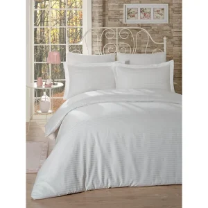 Bäddset Primacasa by Türkiz Satin Vit - Textil & mattor Snabb frakt