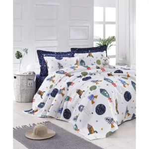 EnLora Home Överkast Blå - Textil & mattor Beställ idag