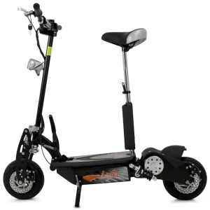 Elscooter 1000W med sadel | 38 km/tim | Hopfällbar | Lyfco - Sport & fritid Fynd