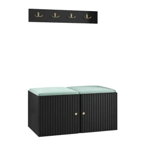 Billig Dunvegan Highboard Black - Förvaring