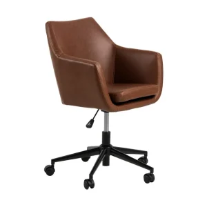 Samlar Kontorsstol Vintage Brun/Svart - Möbler Rea