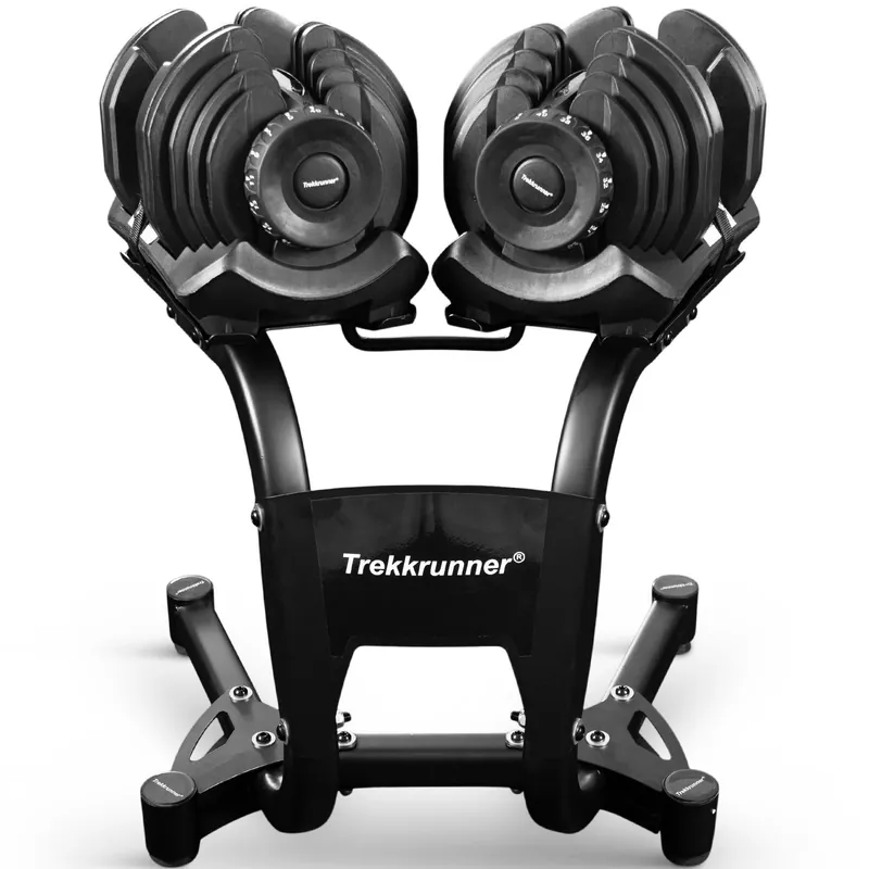 Justerbar hantel 39kg | 17 viktnivåer | Trekkrunner - Sport & fritid Sänkt pris