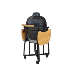 Kamado Grill | Keramisk Grill BBQ | Ø45 cm | Svart - Trädgård & spabad Lågt pris