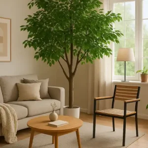 Extra rabatt Konstväxt |Fikus | 250cm - Inredning