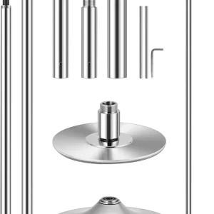 Billig Poledance stång | Dans stång | Justerbar i höjd 220-274cm | Stål Konstruktion - Sport & fritid