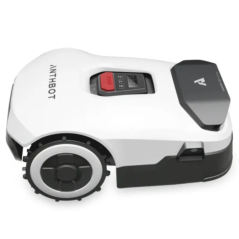 Billig Robotgräsklippare utan slinga 2000m² | RTK + 3D Vision med 4 AI-kameror | ANTHBOT Genie 1000 - Trädgård & spabad