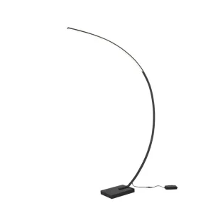 Fynd Trio Lighting Bangkok LED Golvlampa mattsvart Matt svart - Belysning