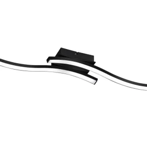 Köp nu Trio Lighting Route LED Plafond 2L mattsvart Matt svart/Vit - Belysning