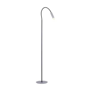 PURE-GEMIN golvlampa, aluminium Grå - Belysning Nyhet