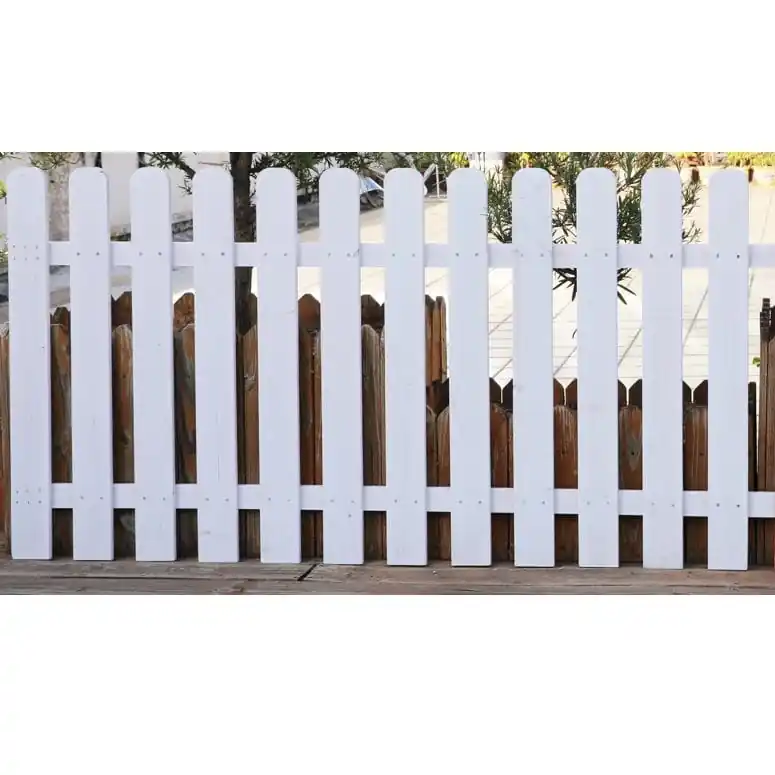 Begränsad tid Trästaket | 200x100 cm | Vit | Magnus - Hus & renovering