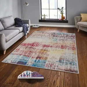 Homefesto Matta 160x230 cm Multifärgad - Textil & mattor Begränsad tid