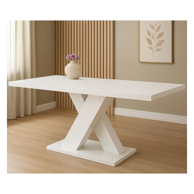 Kundfavorit Loft24 Ali Matbord 160 cm Vit - Möbler