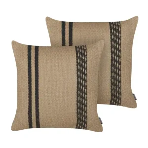 Billigare Prydnadskuddar Desalix set om 2 - Textil & mattor