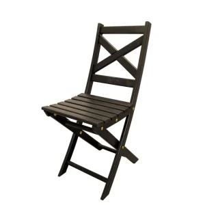 Outlet Lifestyle Garden Edilma Klappstol Utomhus Mörkbrun - Utemöbler & utemiljö