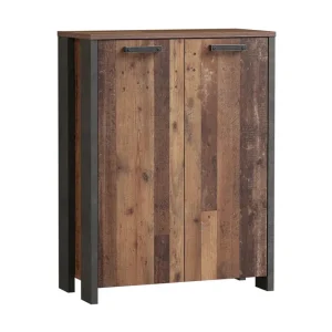 Premium Torelles Sideboard 74x153 cm Brun/Grå - Förvaring