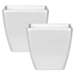 Utförsäljning Trädgårdskruka Astras set om 2 42x42x41 cm 42x42x41 cm - Trädgård & spabad