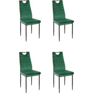 Kundfavorit Olanta Matstol Sammet/Mörkgrön - Möbler