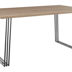 Maramo Matbord 160 cm Natur/Svart - Möbler Outlet