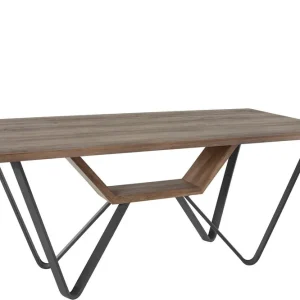 Populärt val Barths Matbord 180 cm Natur/Svart - Möbler