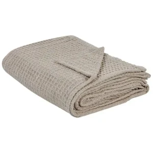 Snabb frakt Sängöverkast Chagyl Taupe, 200x220 cm Taupe, 200x220 cm - Textil & mattor