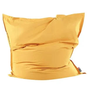 Begränsad tid Sittsäck Fuzzy Gul, 180x230x20 cm Gul, 180x230x20 cm - Möbler