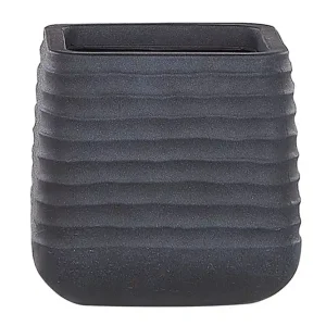 Rabatt Trädgårdskruka Parikia Svart, 28x28x27 cm Svart, 28x28x27 cm - Trädgård & spabad