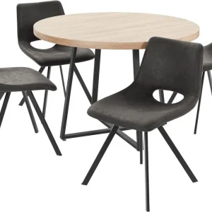 Rabatt Matgrupp Sapaso 100 cm Antracit - Möbler