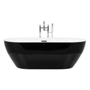 Endast denna vecka Badkar Carrera Svart/Silver, 75x150x58 cm Svart/Silver, 75x150x58 cm - Hus & renovering