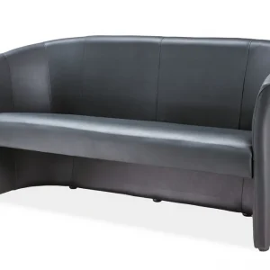 2-sits Soffa Daranak Grå/Bokträ - Möbler Rabatter