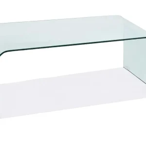 I lager Andrarum Bonisiolo Genomskinligt Soffbord 120 cm Glas - Möbler