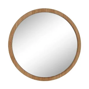 Nedsatt pris Pakro Spegel Rund 40 cm Natur - Inredning