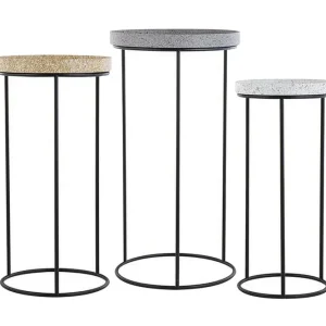 Beställ idag Texon Satsbord 36 cm 3-pack Svart - Möbler